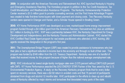 image with text about info from 2009 thru 2012