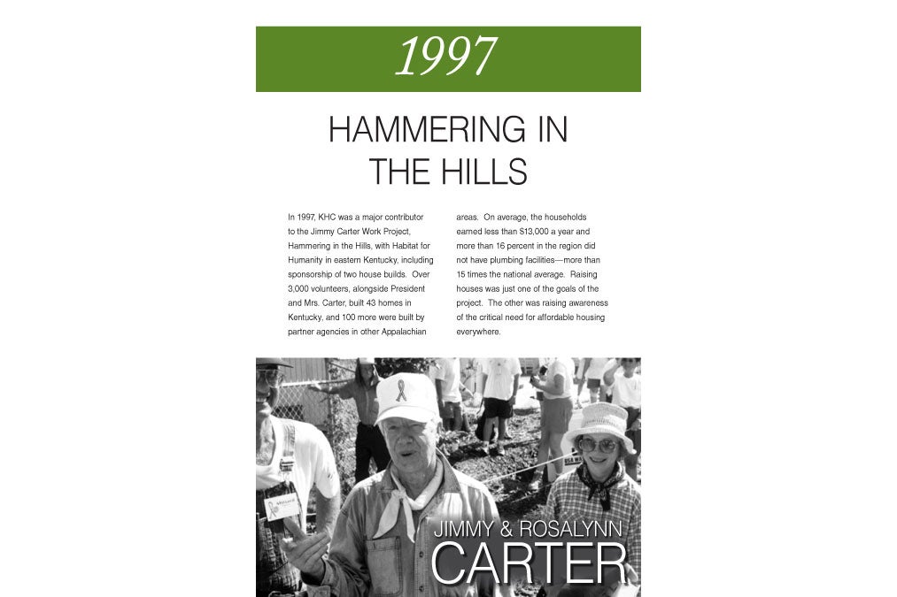 1997 Hammering in the Hills text flyer
