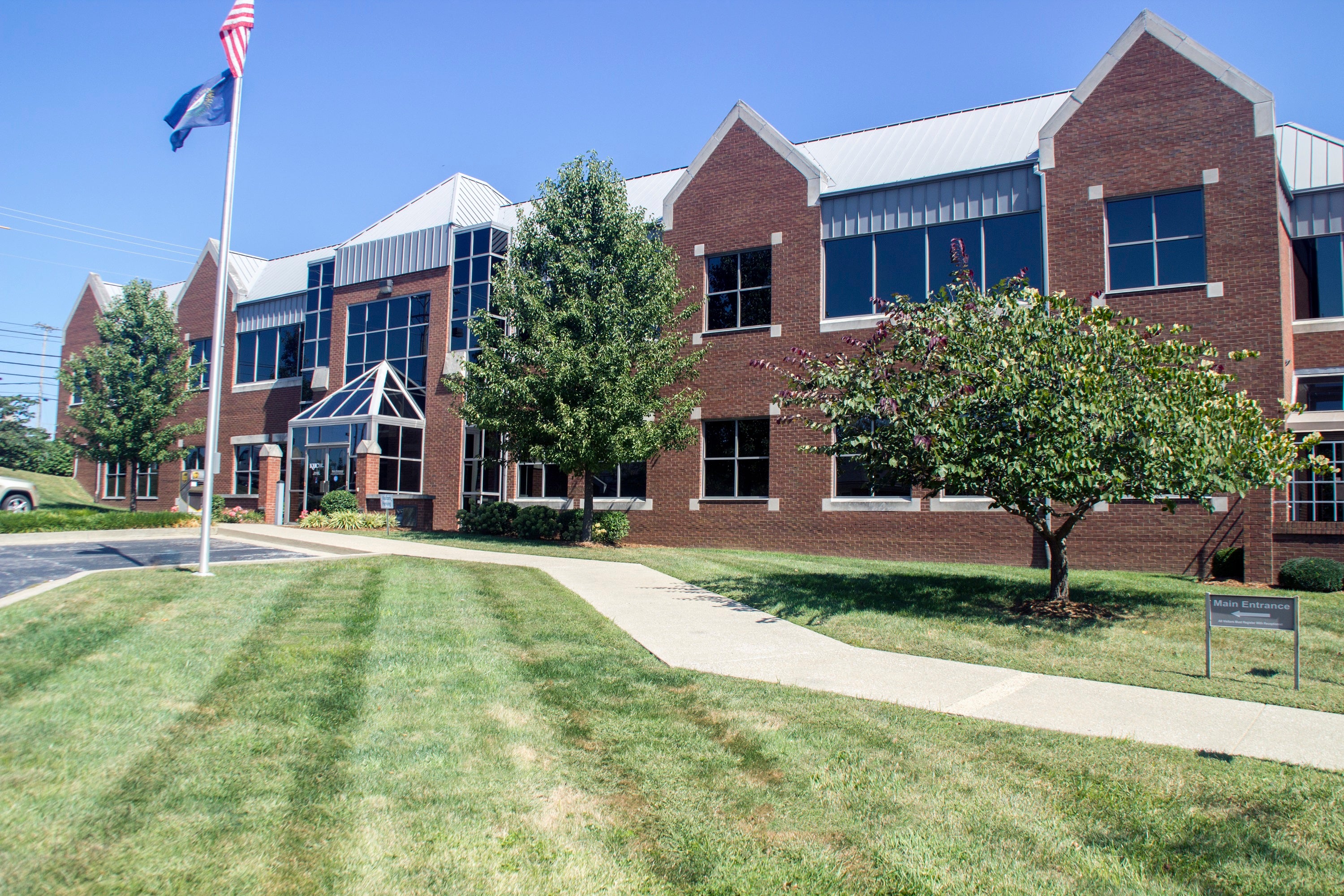 A picture of the front facade of KHC