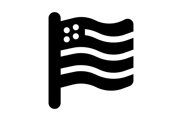 icon of a flag