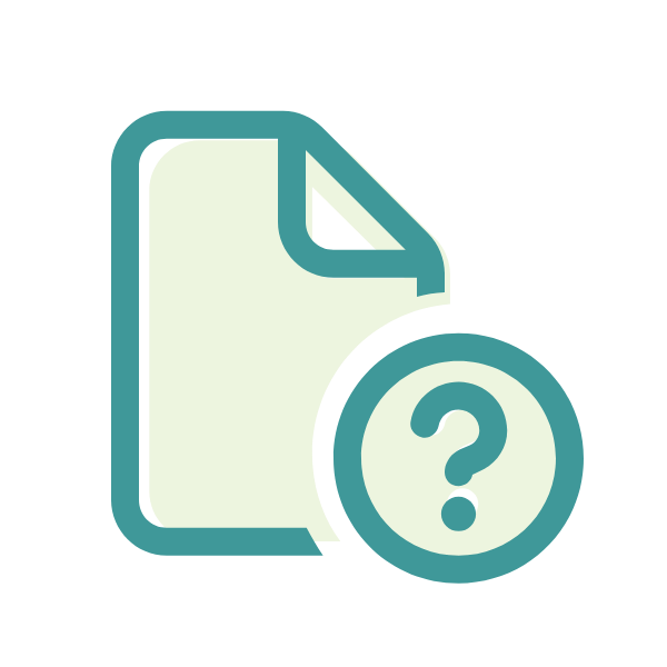Icon - Document with question mark