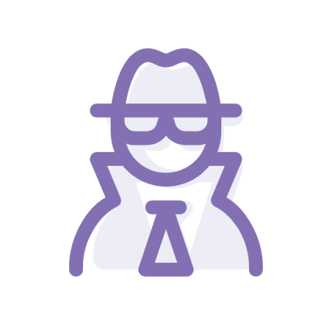 Icon - Private Mode / Privacy Symbol